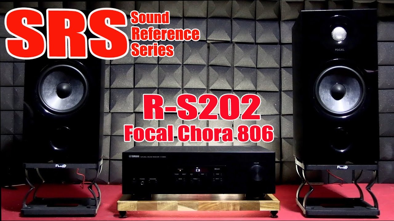 [SRS] FOCAL Chora 806 Bookshelf Speakers / Yamaha R-S202 Integrated Amplifier