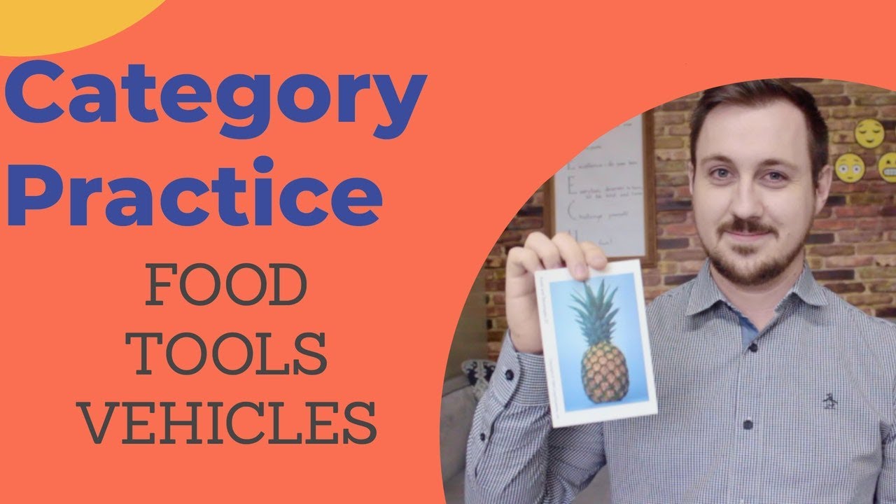 Categories! Speech Therapy Exercises at Home