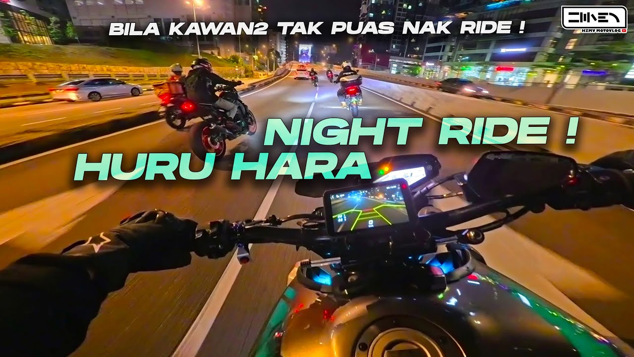 BIKIN HURU HARA KL MENJERIT ! ⚡ Yamaha MT-09 Malaysia | Insta360 Ace Pro 2 [4K]