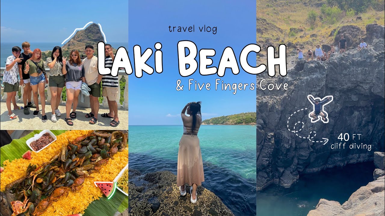 LAKI BEACH & five fingers cove | Bataan | 2023 Travel Itinerary, 40 ft cliff diving, 2D1N expenses