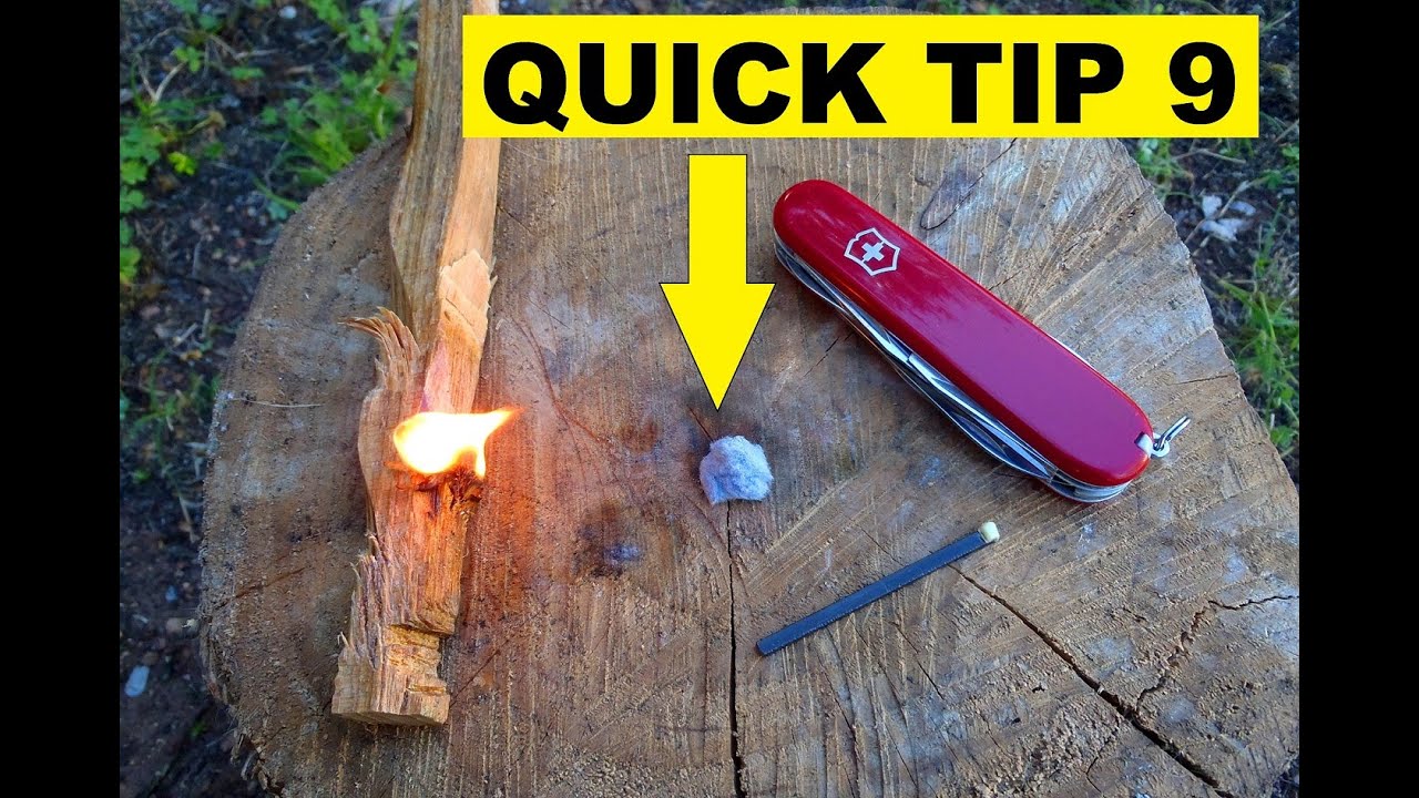 Survival Hack:Fast Fire Tinder.Quick Tip 9.&Epsilon;&xi;&upsilon;&pi;&nu;&eta; &Iota;&delta;&epsilon;&alpha; &Epsilon;&pi;&iota;&beta;&iota;&omega;&sigma;&eta;&sigmaf;:&Gamma;&rho;&eta;&gamma;&omicron;&rho;&omicron; &Pi;&rho;&omicron;&sigma;&alpha;&nu;&alpha;&mu;&mu;&alpha;(&Epsilon;&Lambda;&Lambda;&Eta;&Nu;&Iota;&Kappa;&Alpha;).