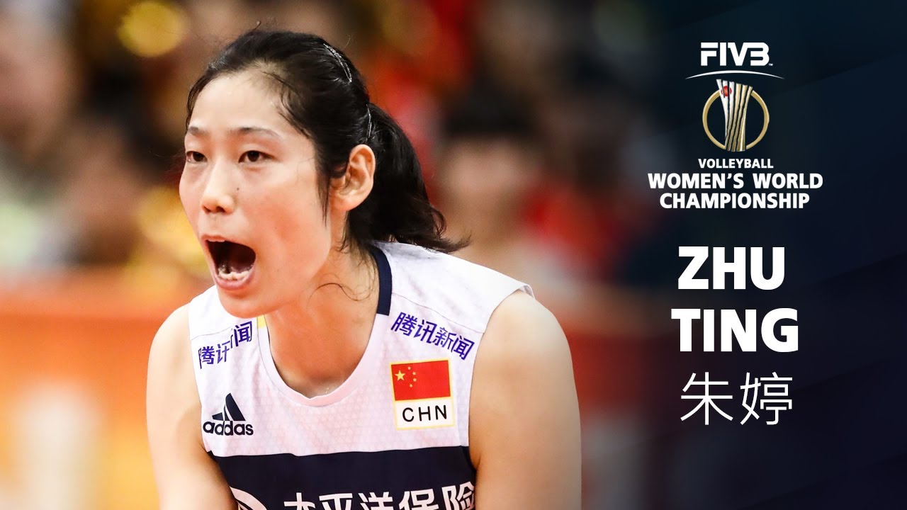 Zhu Ting 朱婷 Best Spikes Volleyball  Chiese Volleyball World Championship 2018