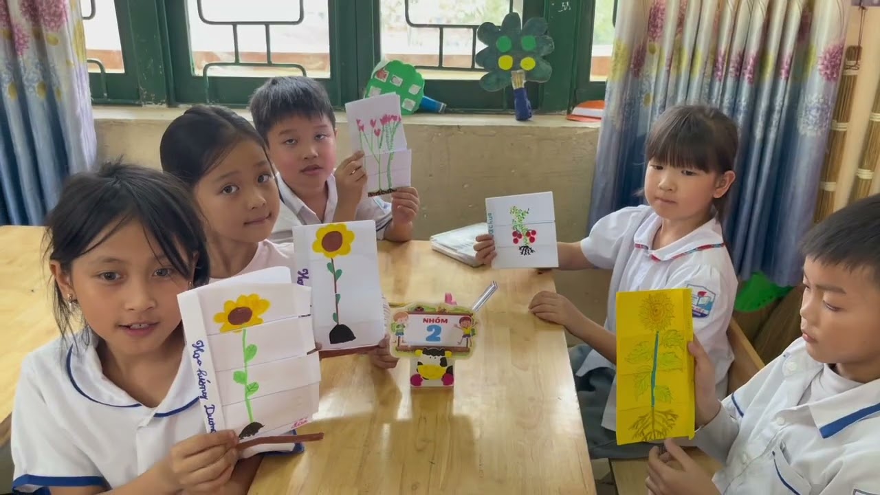 Bài học STEM: Các bộ phận của thực vật (Lớp 3A)