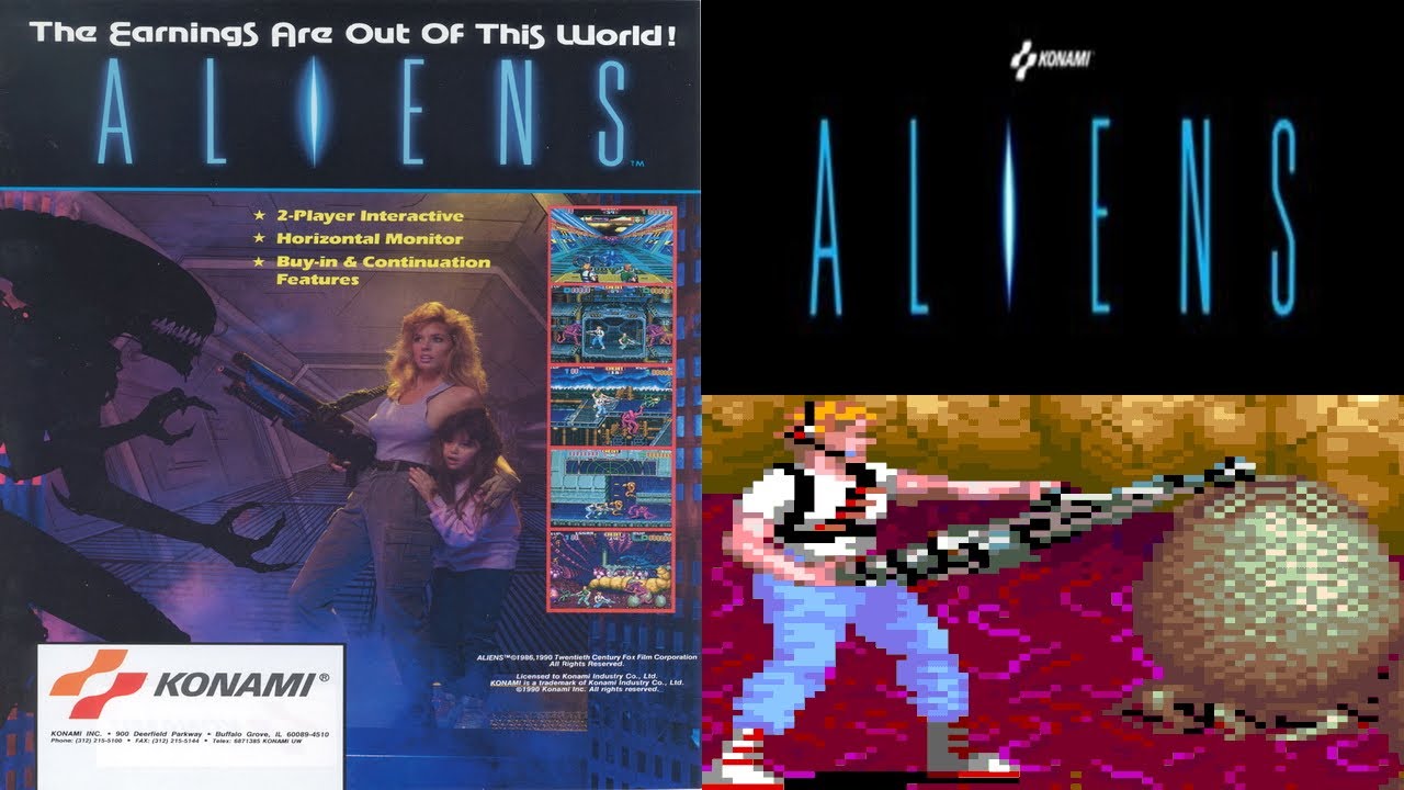 Aliens - Lieutenant First Class Ellen Louise Ripley - Arcade Playthrough