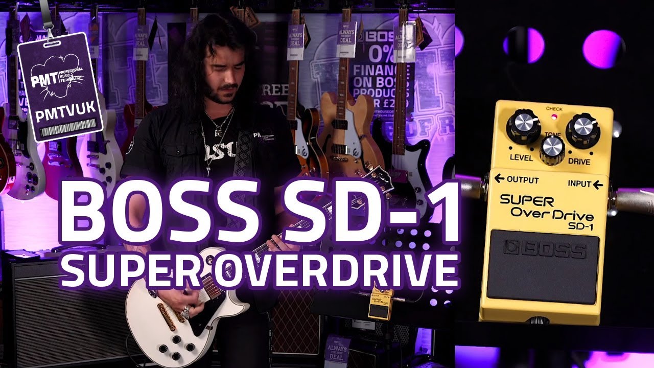 Boss SD-1 Super OverDrive Pedal - One Of The Greatest Ever!