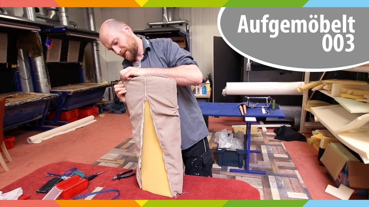 Alter Stuhl wird neu aufgepolstert | Aufgemöbelt !? #003