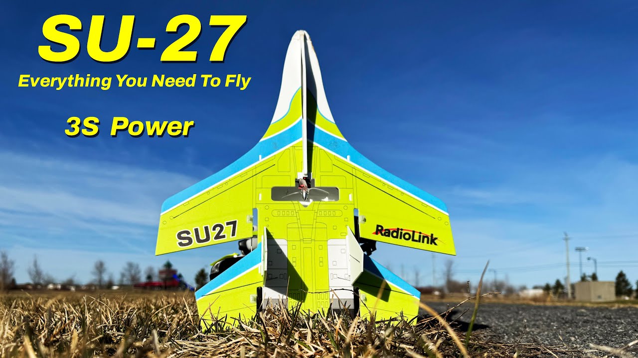 Radiolink SU-27 — отличный вариант для новичков! Супербыстрый на 3S!