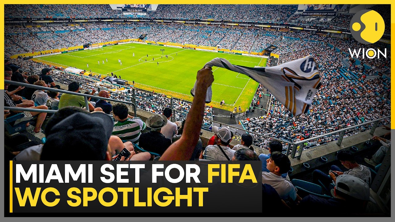 FIFA World Cup 2026: Miami Stadium Prepares For First World Cup Match | WION News