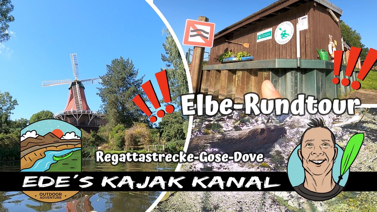 Elbe-Rundtour mit dem Kajak