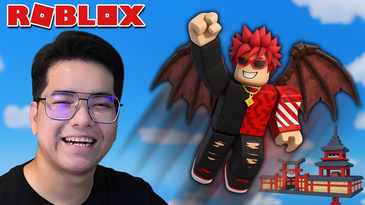 ผมปีนหอคอยโตเกียวสูงที่สุดด้วยปีกสายฟรี Climb and Jump Tower Roblox #2