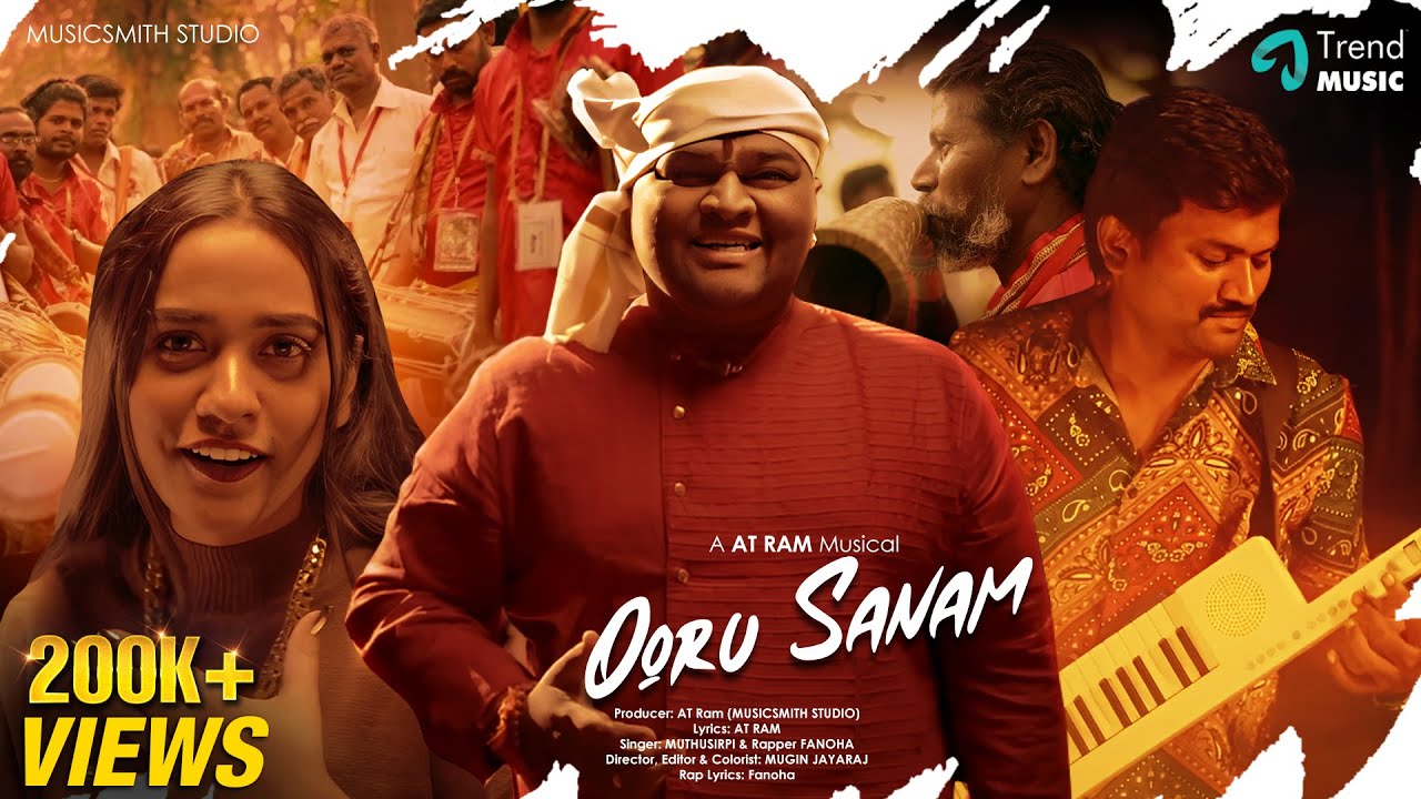 OORU SANAM - Music Video | Muthusirpi, ATRam, Rapper Fanoha | Mugin Jayaraj | Tamil Folk Songs