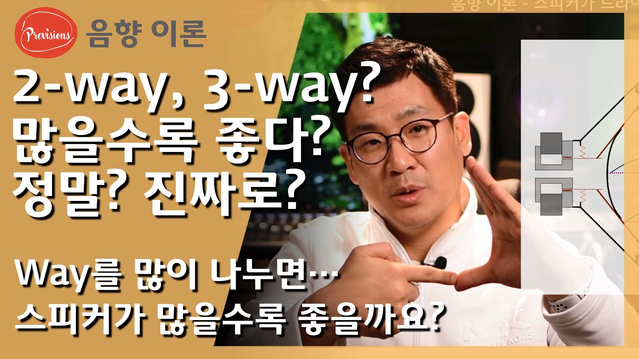 드라이버가 많을수록 Way가 많을수록 좋다? 정말 그런가? 스피커가 현재와 같은 모양이 된 이유에 대해서 설명드립니다 (뒤에 쿠키 영상 있습니다)