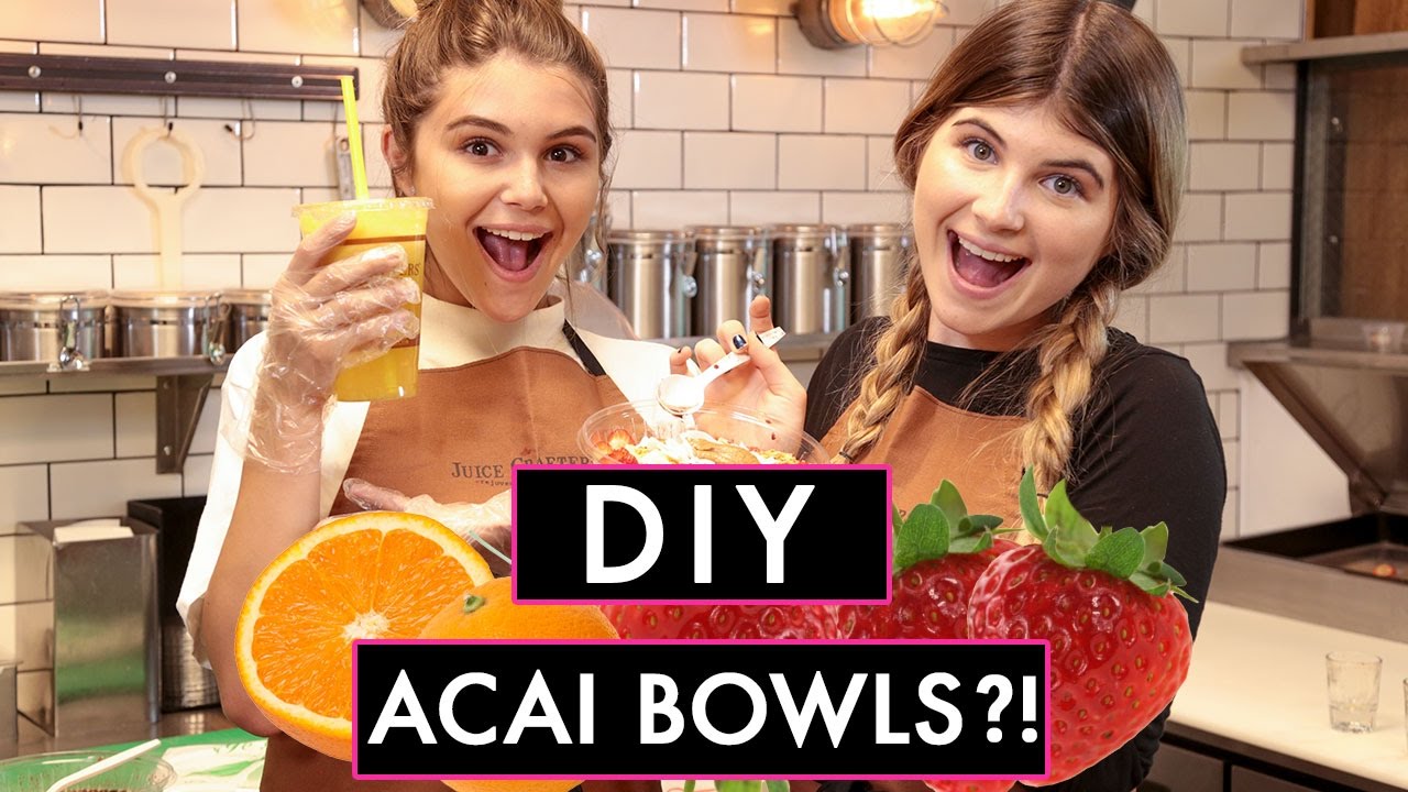 OLIVIA JADE's ACAI BOWL CHALLENGE! | LA Made w/ Olivia Jade