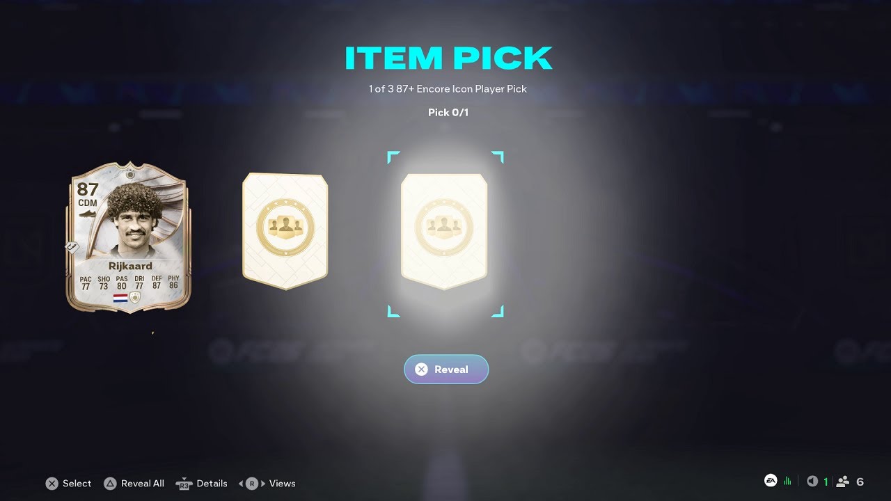 1 of 3 87+ Encore  Icon Player Pick SBC - FC 26