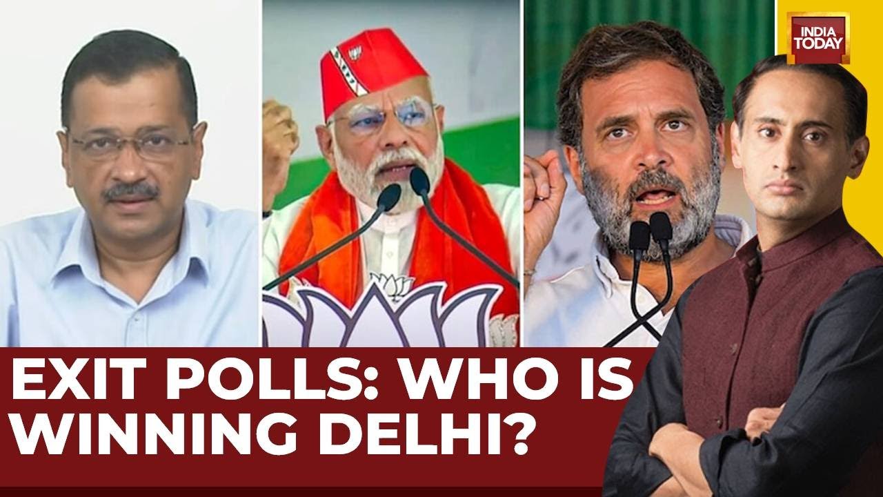 Delhi Exit Poll: Results In 3 Days, Who's Winning Delhi? | NewsTrack With Rahul Kanwal | India Today