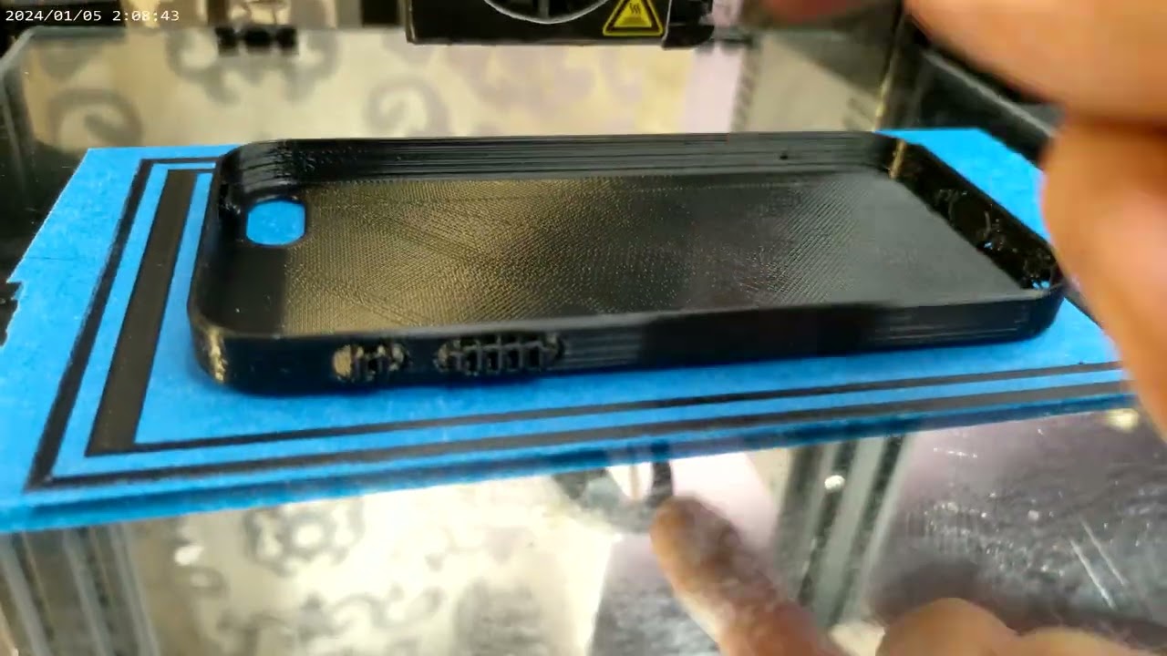 234 ENDER 3 printer. - Finished Phone Case in TPU.