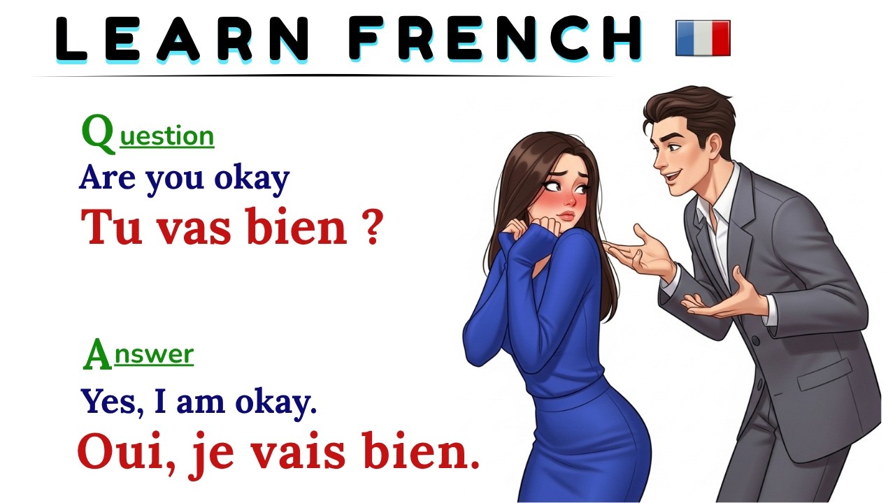 50+ Useful French Conversations & Phrases You Must Know | Learn French | Easy French | Fran&ccedil;ais
