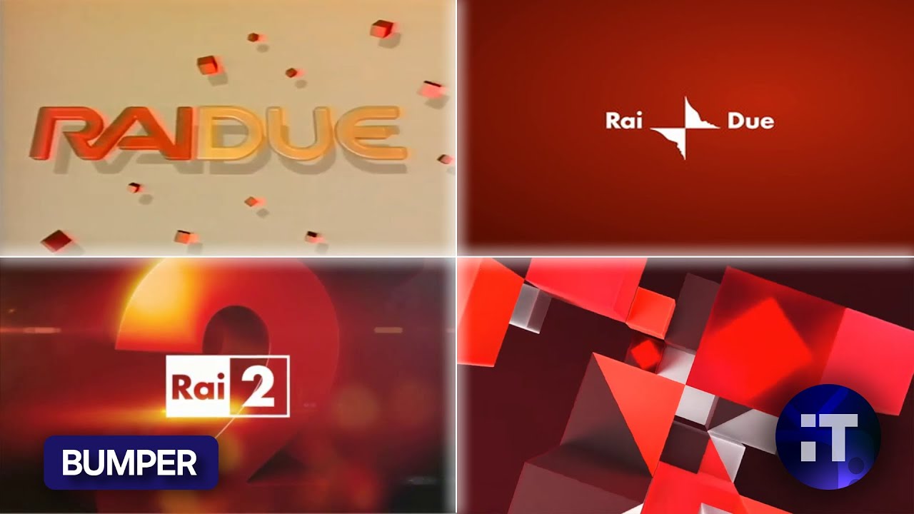 Raccolta bumper - Rai 2 (1983-2024)