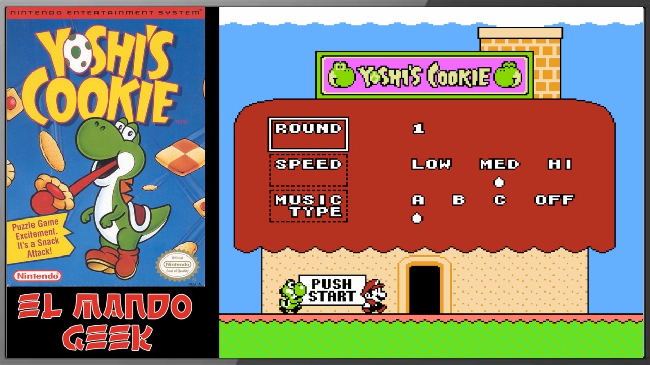 Yoshi's Cookie (NES - 1992) Full Walkthrough