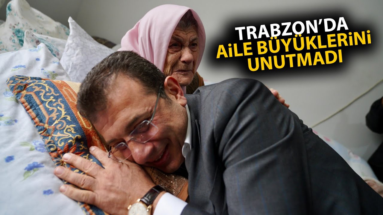 Trabzon'da Ekrem İmamoğlu rüzgarı! Aile büyüklerini ziyaret etti, horon oynayarak halkla bayramlaştı
