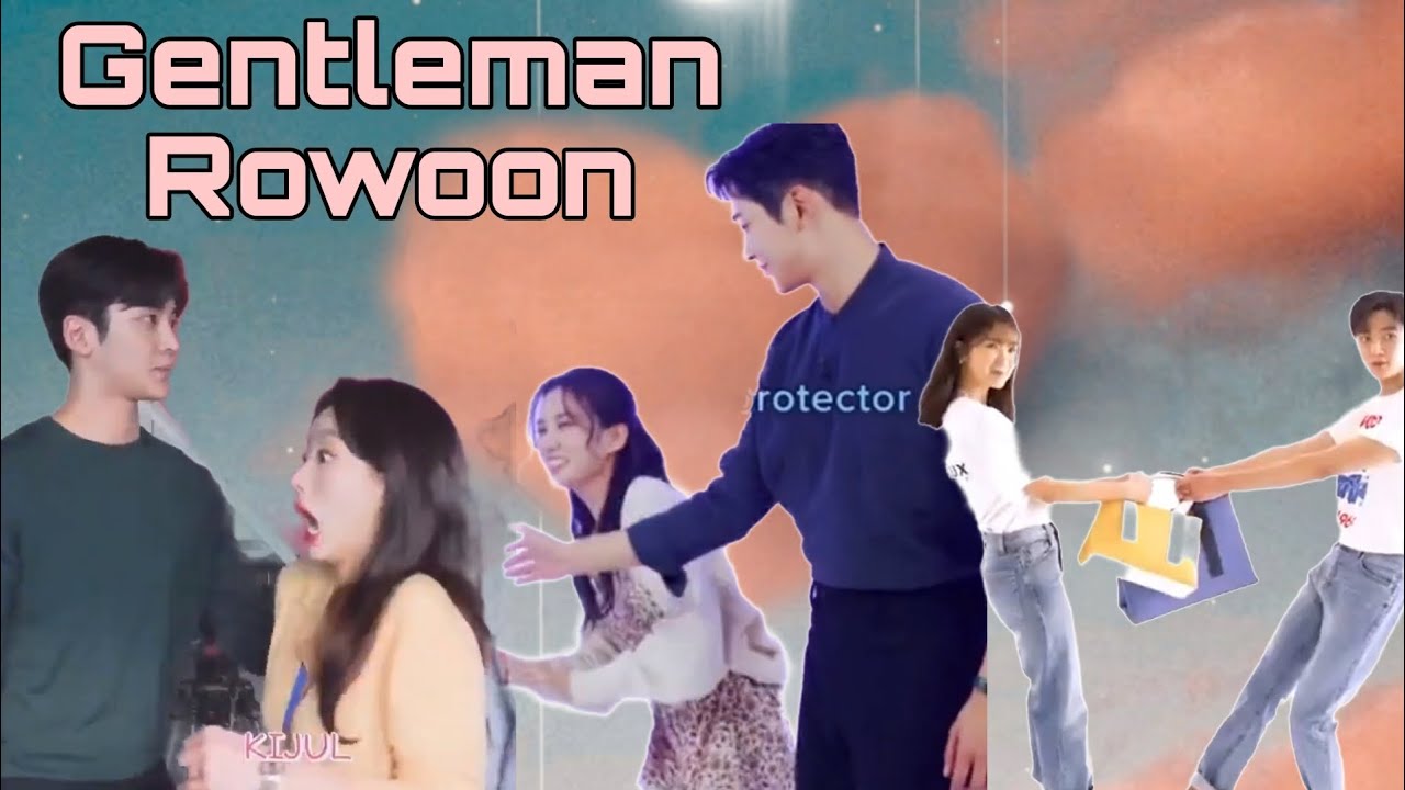 Gentleman Rowoon. He is a full package. What a catch! #GentlemanRowoon