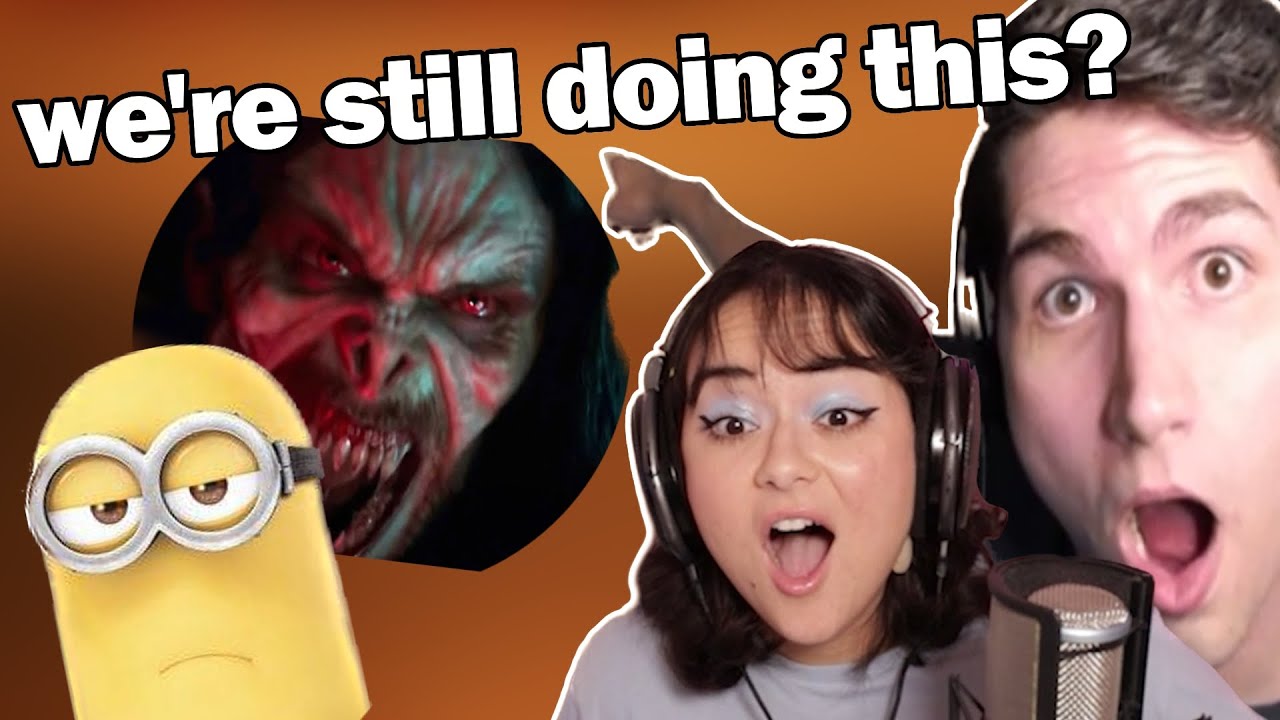 I showed Gabi Belle some really bad movie memes (with @gabi belle)