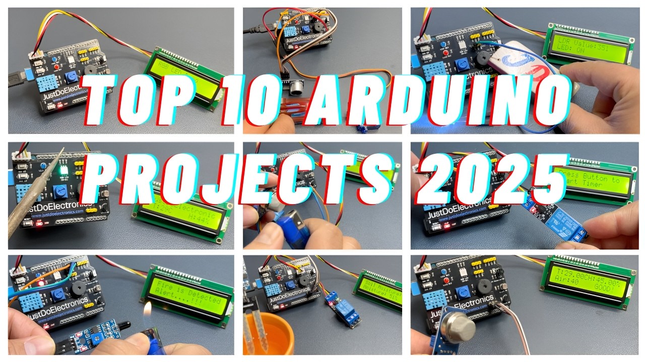 Top 10 arduino projects 2025 | Arduino projects for beginners | Arduino project