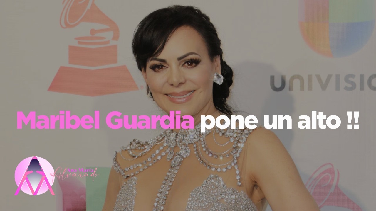 Maribel Guardia pone un alto !!