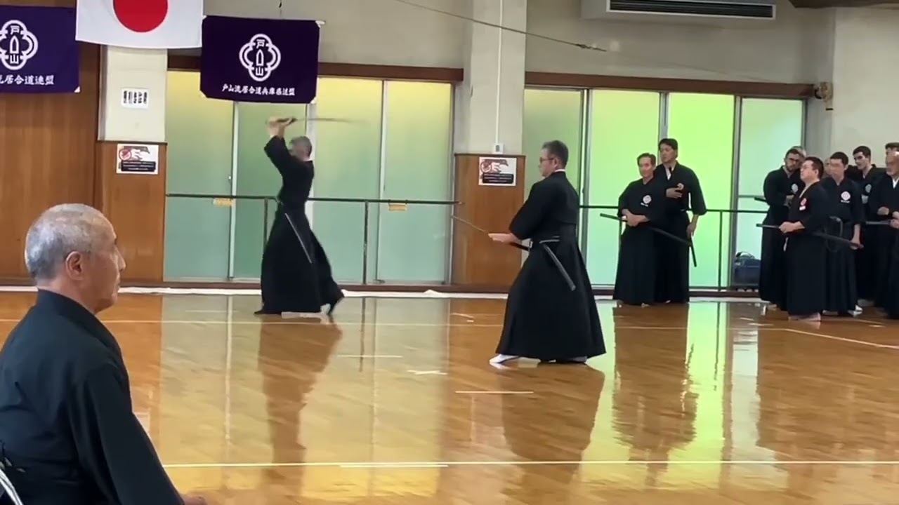 第16回戸山流居合道大会の模様