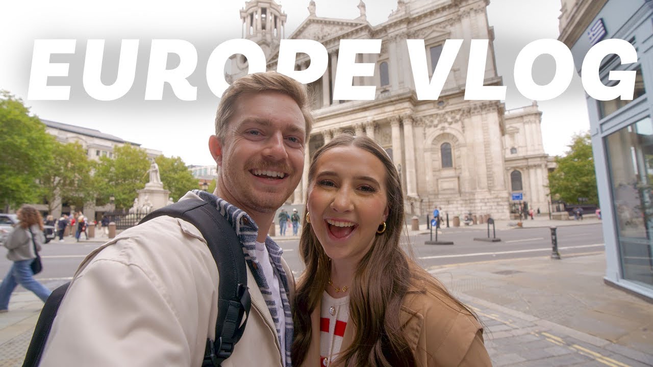 Удивляю жену поездкой в ​​Европу! 🇬🇧🇫🇷 | Видеоблог о путешествиях по Лондону и Парижу