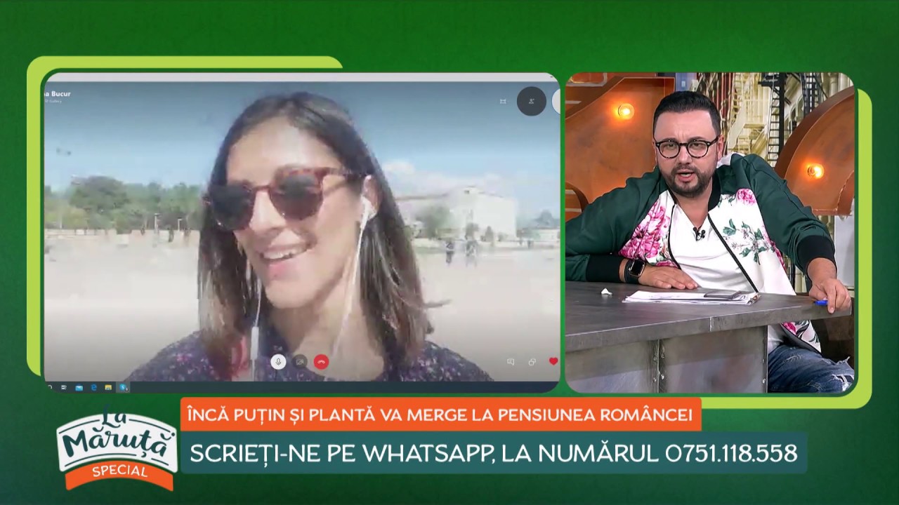 La Măruță: &Icirc;ncă puțin și Plantă va merge la pensiunea rom&acirc;ncei