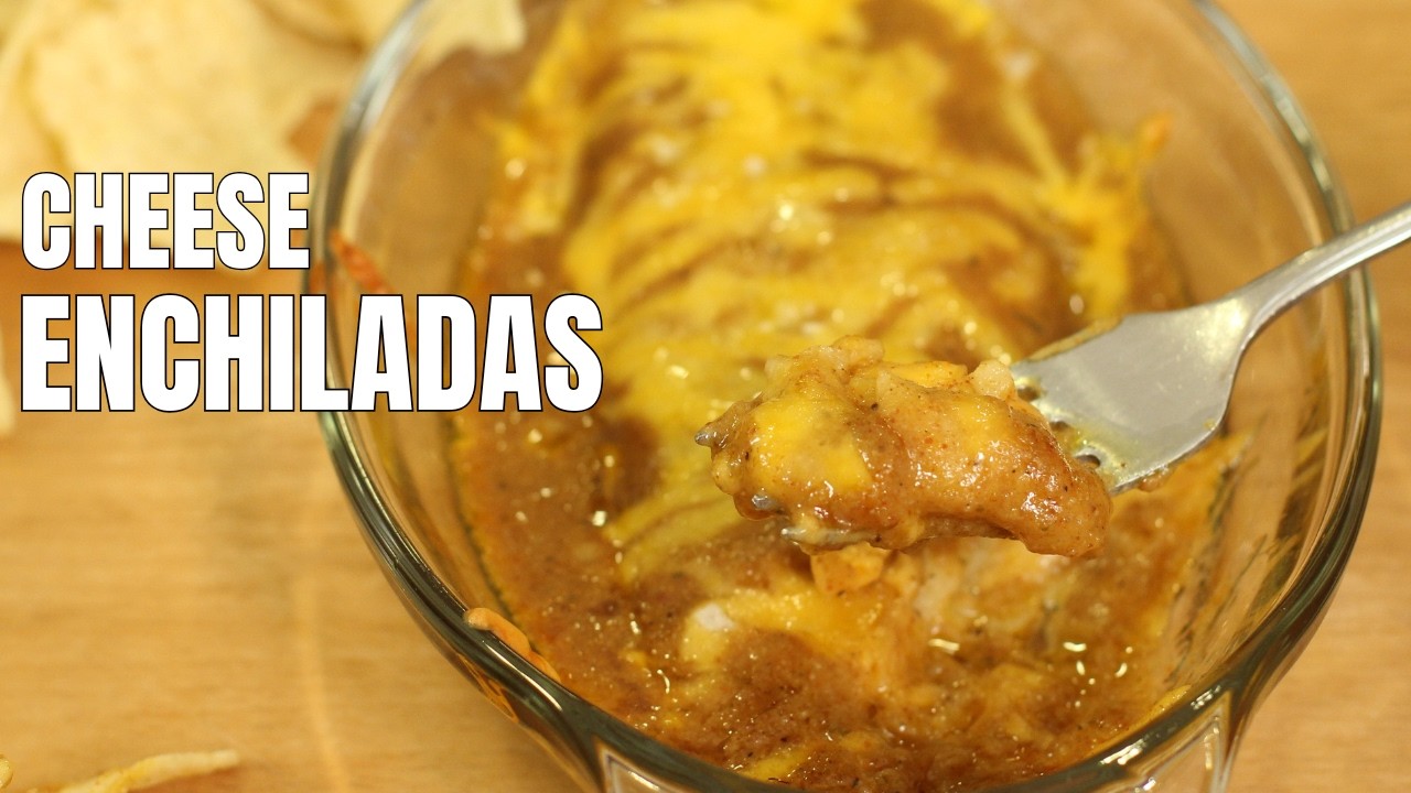 How To Make Cheese Enchiladas | Rockin Robin Cooks