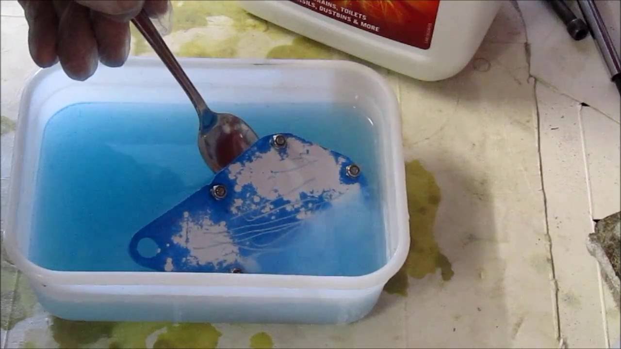 Workshop Tip # 2    Removing Anodising