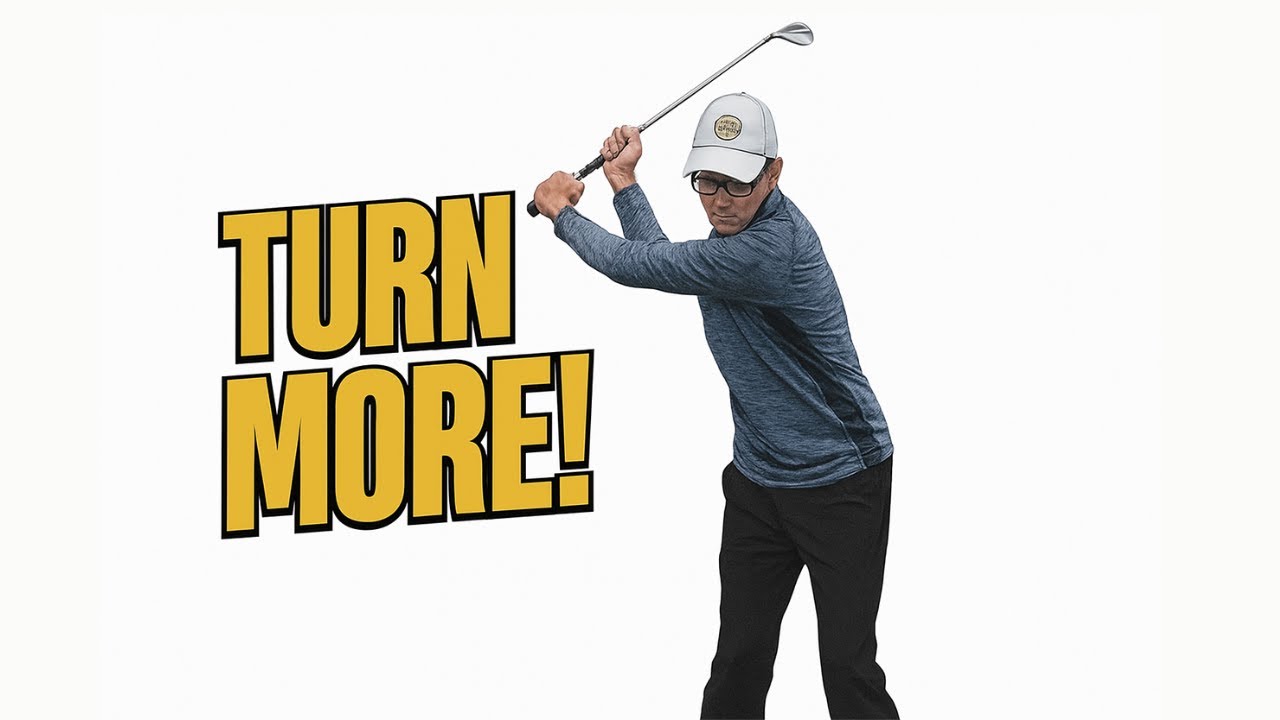 Drill: Turn more in my golf backswing