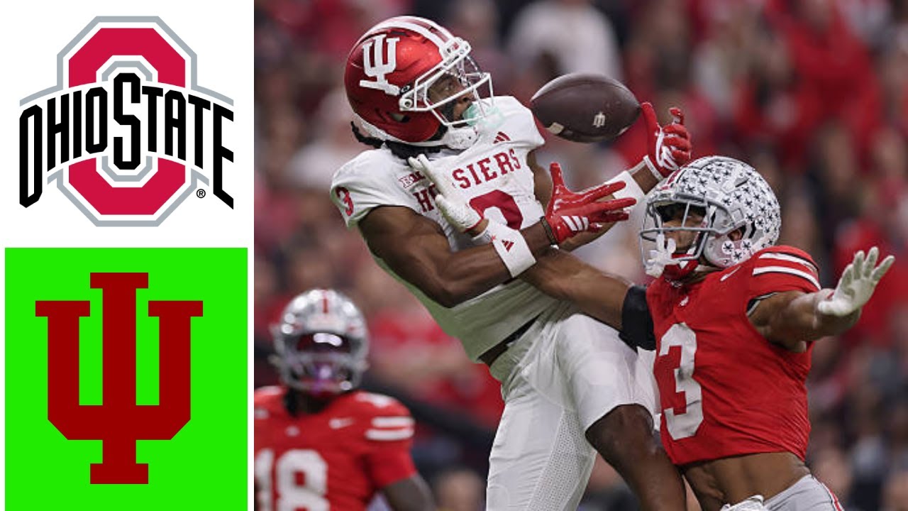 #1 Ohio State vs #2 Indiana Highlights | 2025 BIG College Football Championship