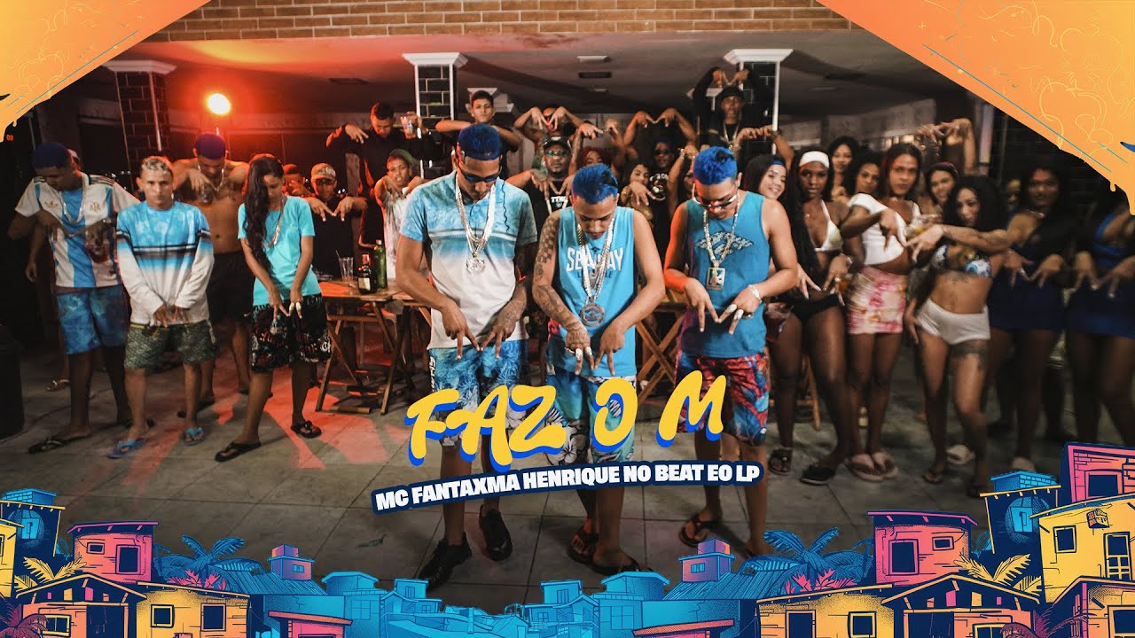 MC FANTAXMA HENRIQUE NO BEAT EO LP - FAZ O M - CLIPE OFICIAL
