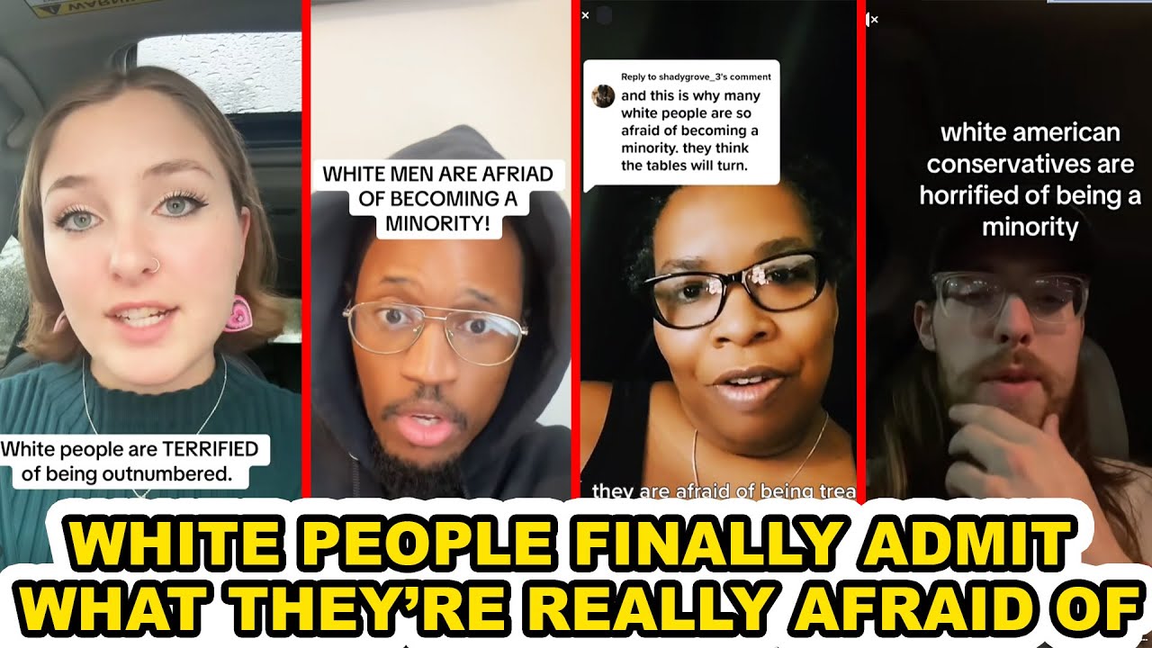 White People Admit Their Biggest Fear: Becoming the Minority!!