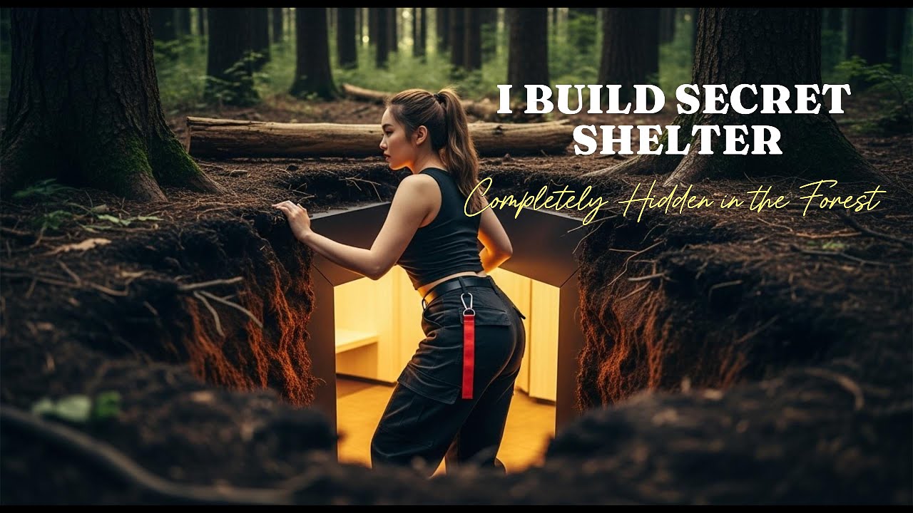I Built a Secret Underground Modern Shelter