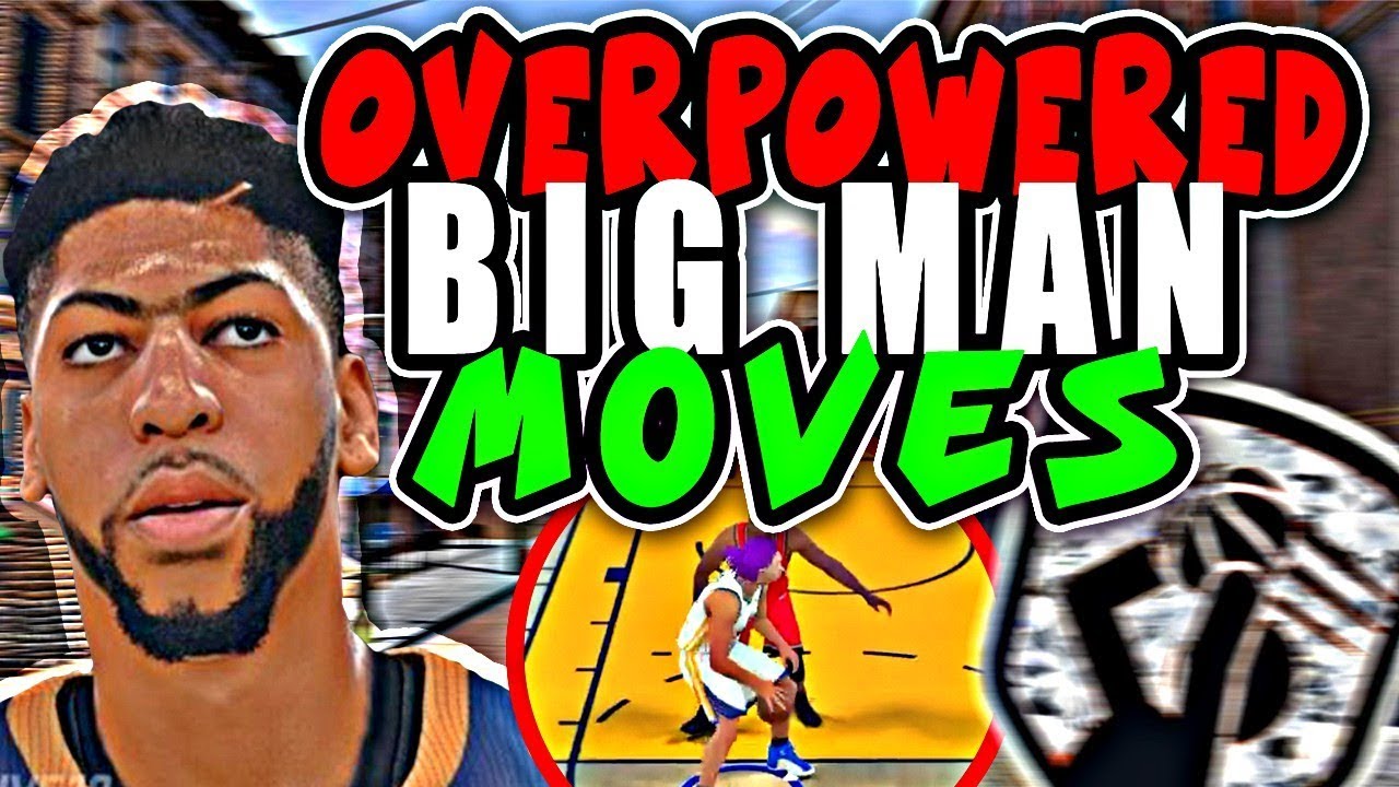 NBA 2K18 OVERPOWERED BIG MAN MOVES! HOW TO DO CHEESY POST MOVES! MYPARK NBA 2K18