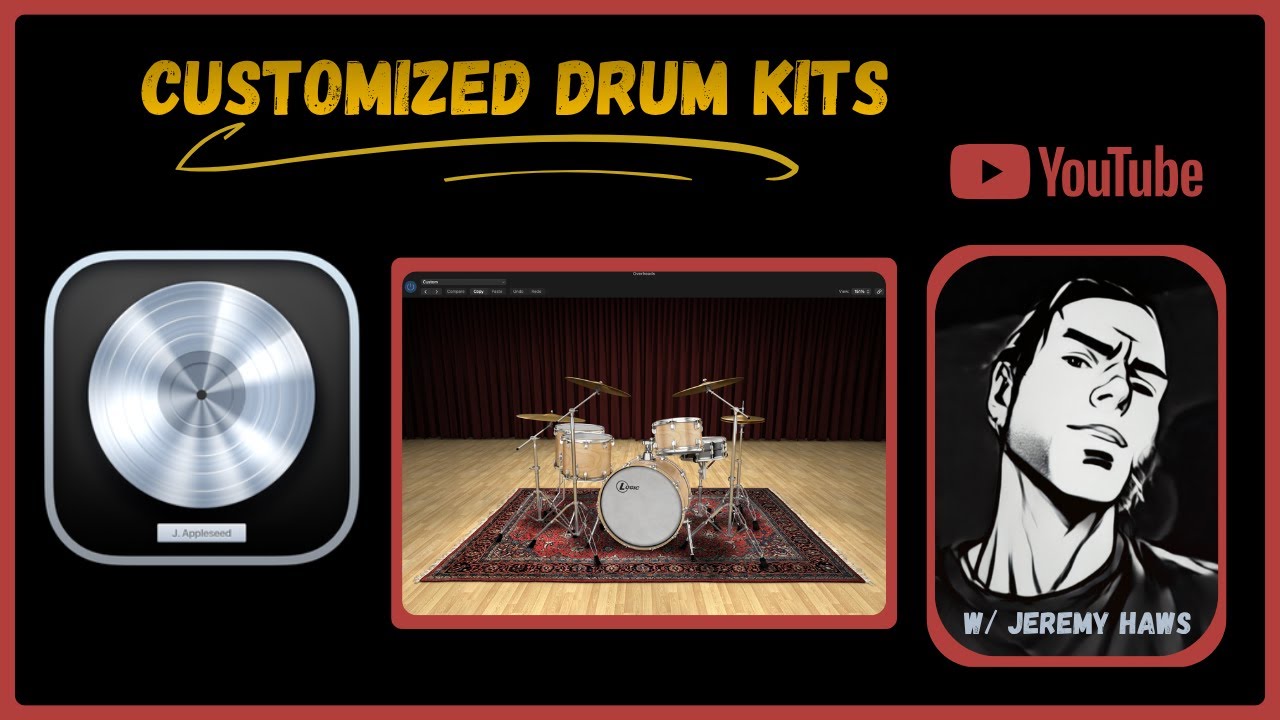 Logic Pro  How To Customize Drum Kits &mdash; Swap Pieces, Tune Drums & Shape Your Sound
