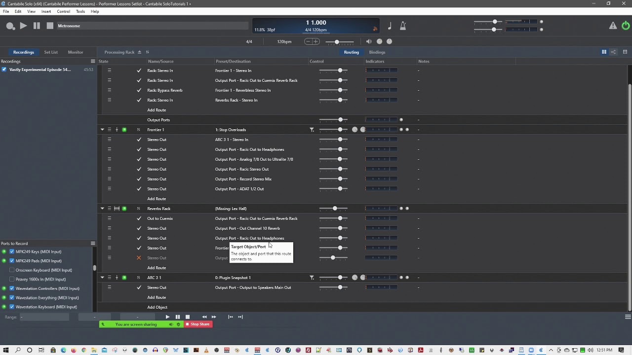 Cantabile Webinar 9 - Bindings in Solo and Using the Recorder
