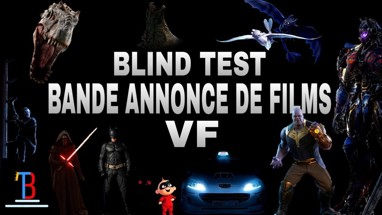 BLIND TEST BANDE ANNONCE DE FILMS [VF] DE 105 EXTRAITS