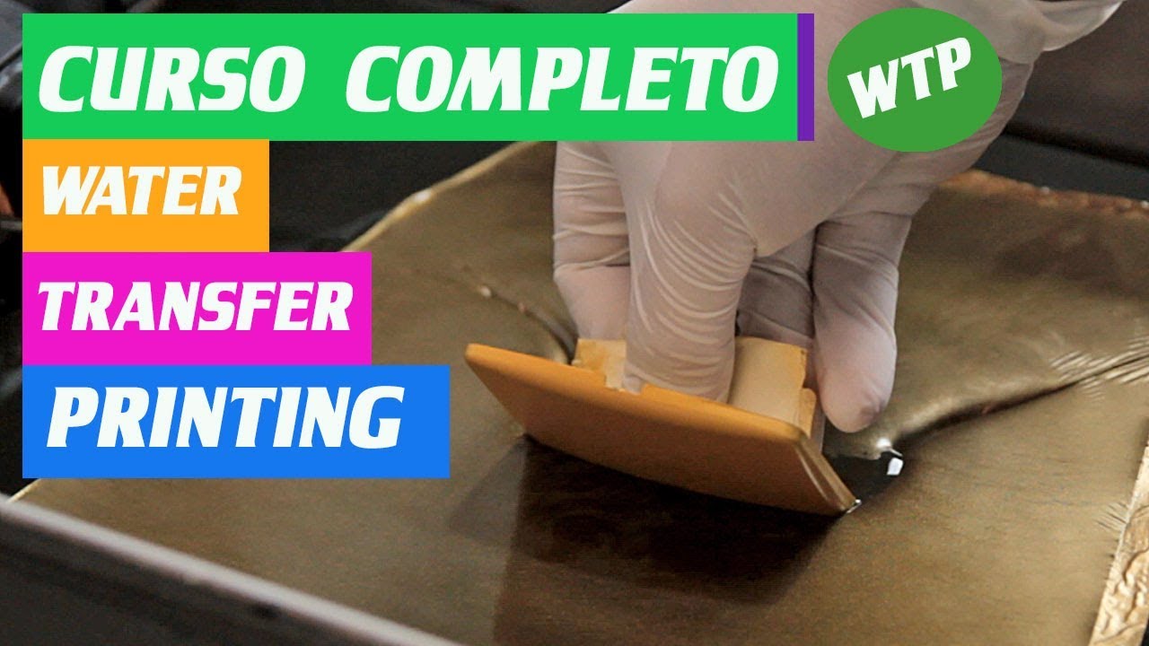 Curso Completo - Como fazer Pintura Hidrográfica WTP