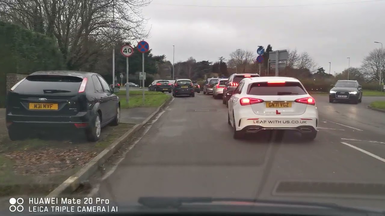 Worthing DTC Driving test route 4 #fun #automobile #driving #viralvideo #video