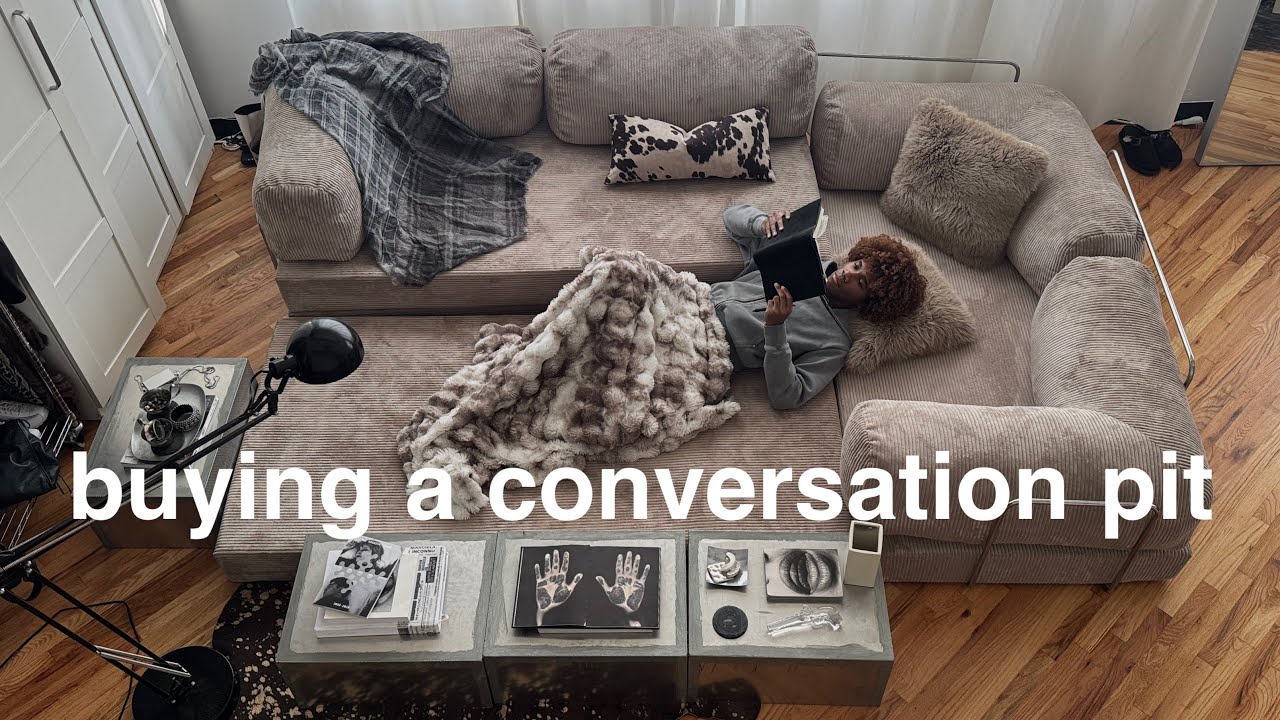 I bought a conversation pit for my apartment