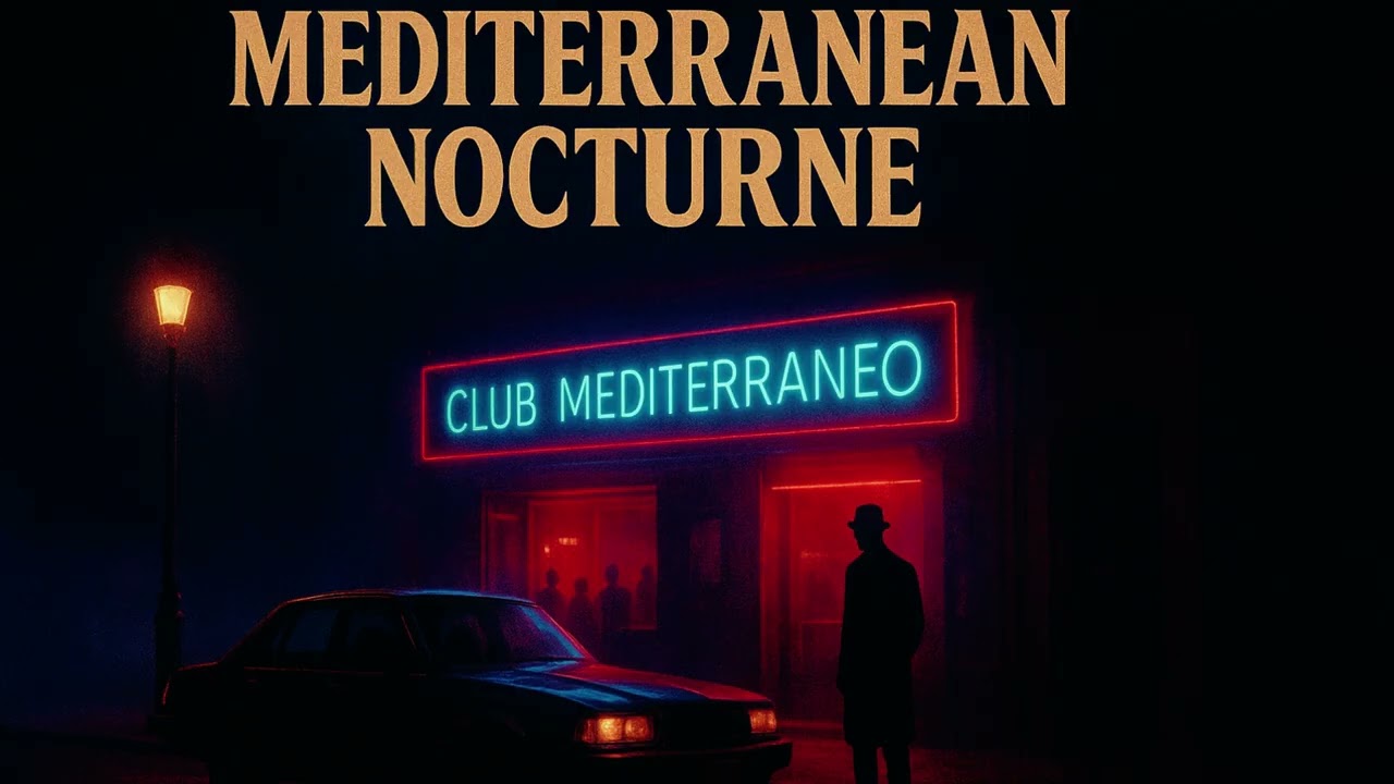 Mediterranean Nocturne 🌌✨ | Dark Cosmic Funk House Vibes for a Neon Midnight Escape