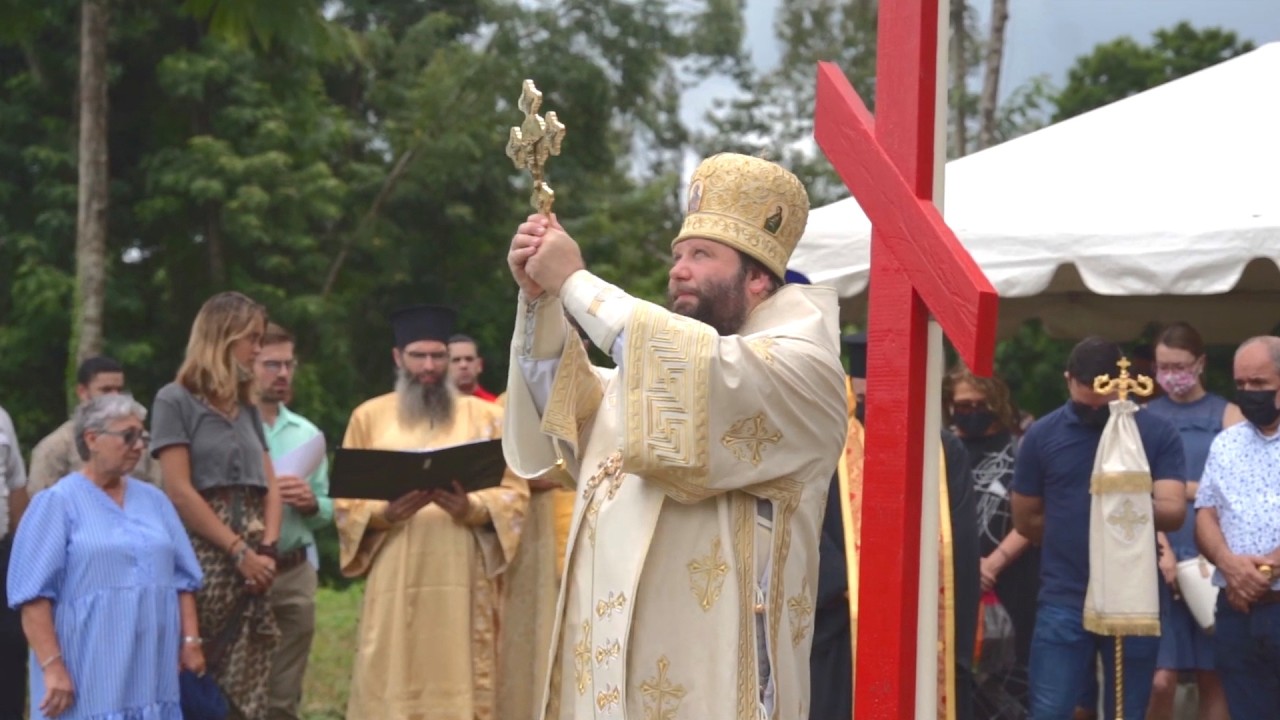 Consagración del terreno del futuro Templo de la Anunciación de la Theotokos