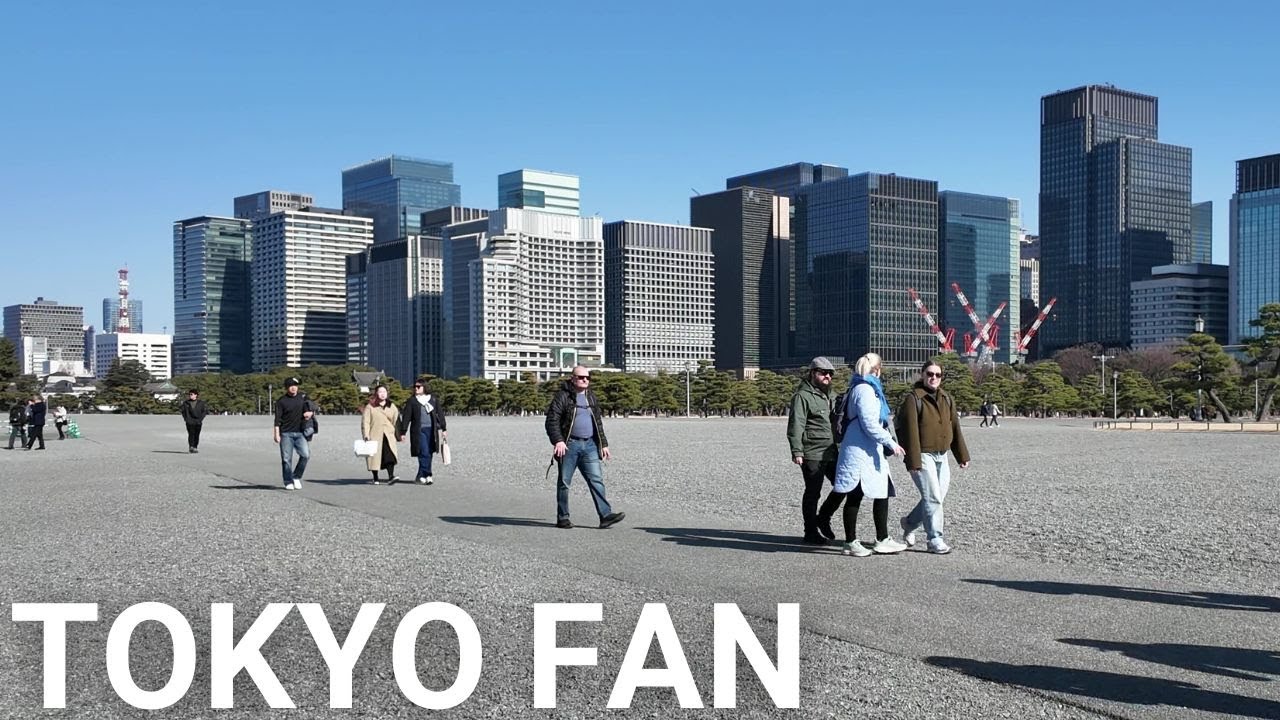 皇居散歩 |【4K】 Walking Imperial Palace Tokyo Japan (Jan. 2026)