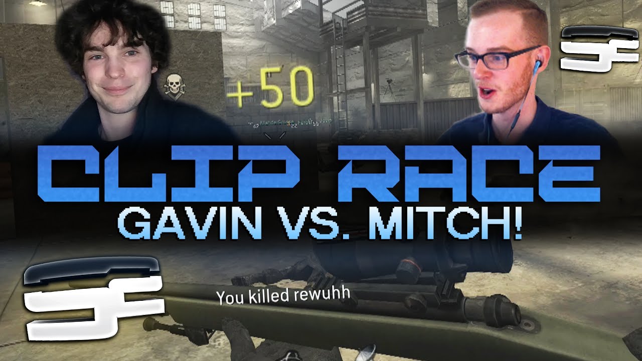 SOAR MITCH vs. RAW GAVIN - COD4 Clip Race!
