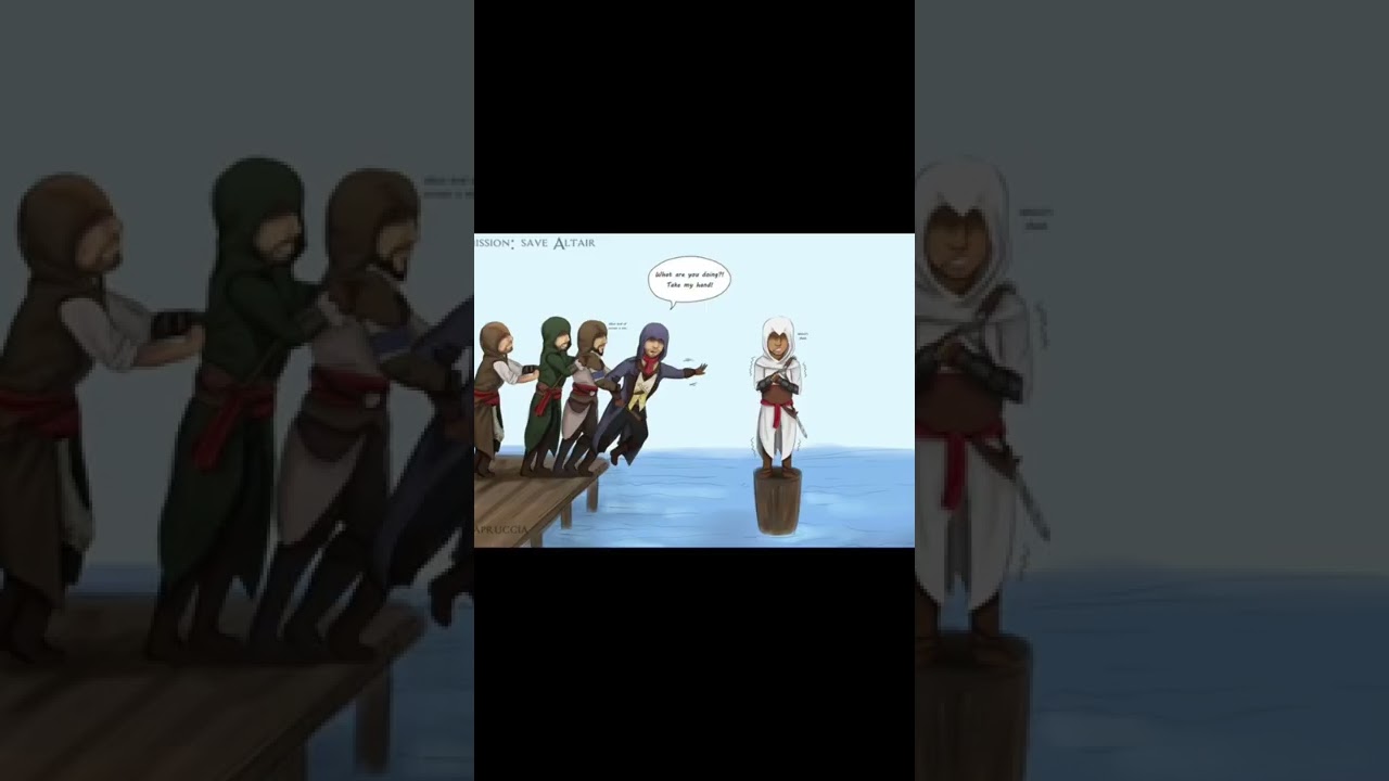 The best AC fanarts 2  #assassinscreed #assassinscreedfan #shorts #homepage #altair #ezio